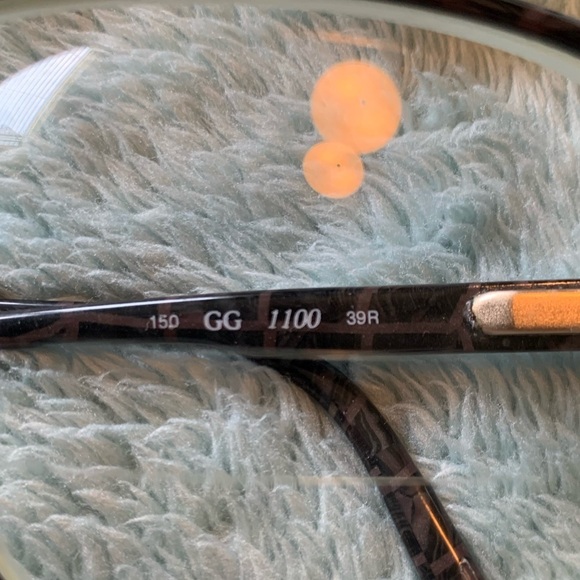 Gucci Vintage Tortoise Shell Style Aviator Prescription Glasses Set of 2 - Picture 4 of 11